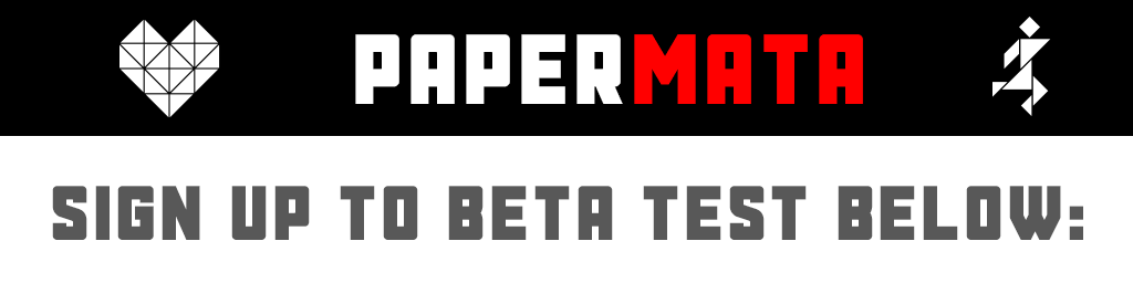 Sign up for PaperMata below